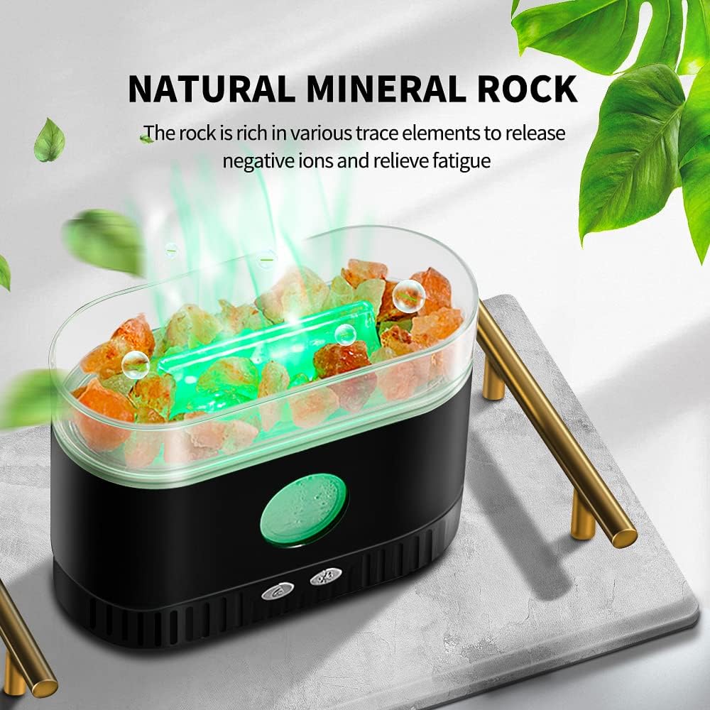 Flame Aroma Diffuser & Humidifier – LED Ambient Light
