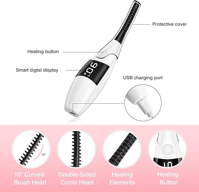 Electric Eyelash Curler – Heated Lash Styling Tool