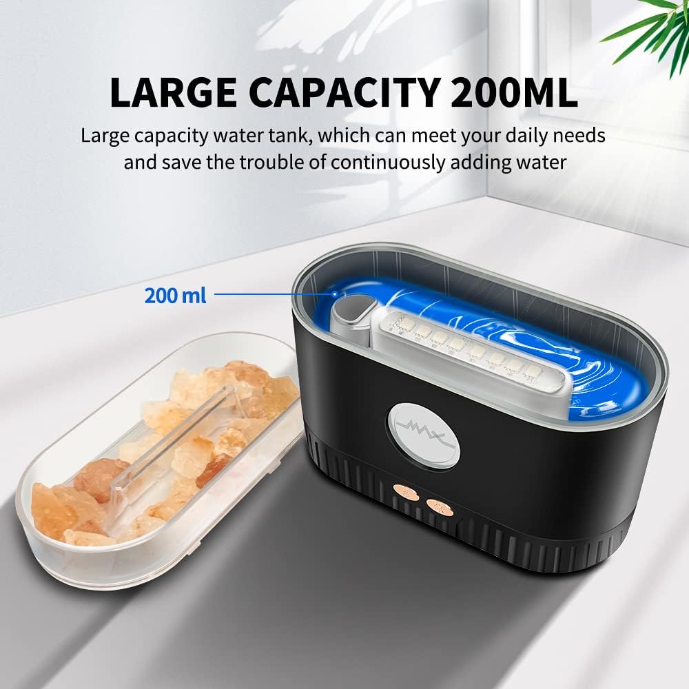 Flame Aroma Diffuser & Humidifier – LED Ambient Light