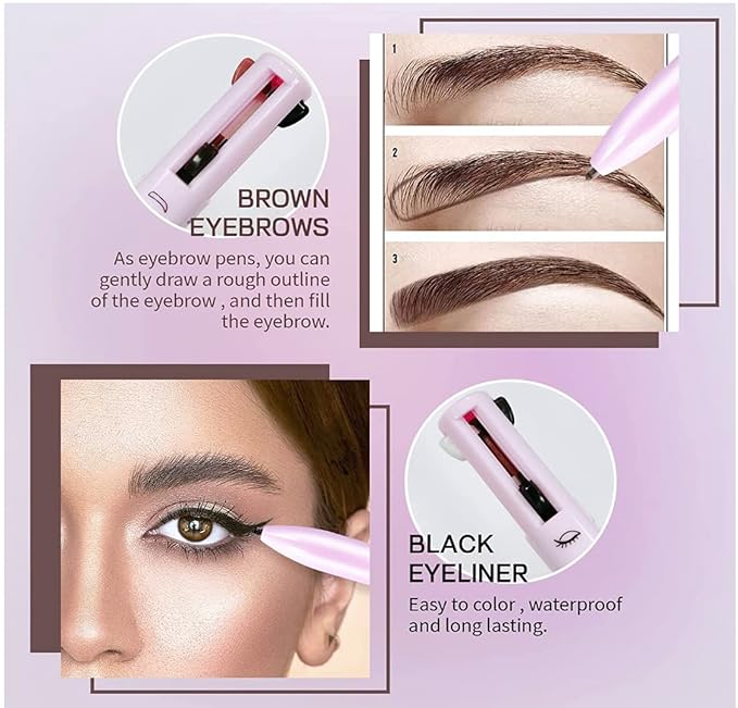 4-in-1 Makeup Pen – Eyeliner & Brow Tool