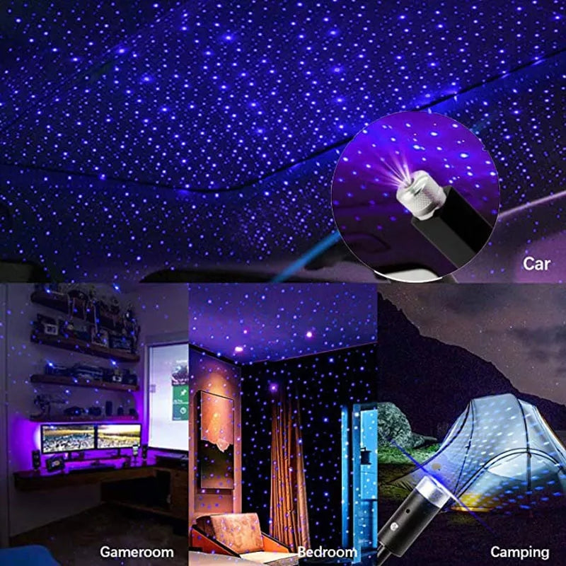 Car Star Roof Light – Galaxy Interior Decoration
